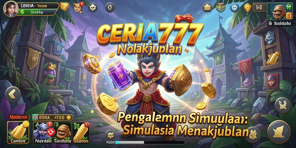 Screenshot CERIA777 memperlihatkan gameplay Simulation yang seru dan interaktif.