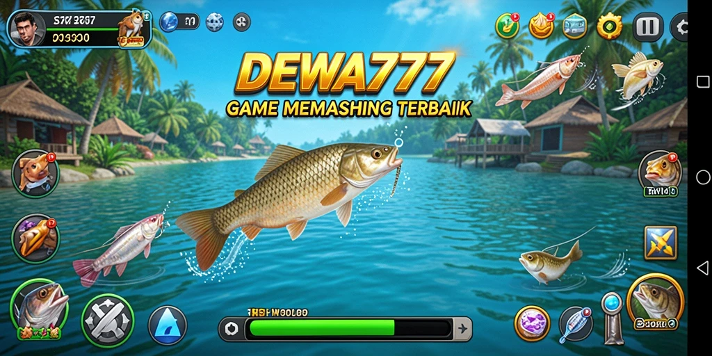 Tangkap ikan besar dengan DEWA777 di lokasi memancing indah.