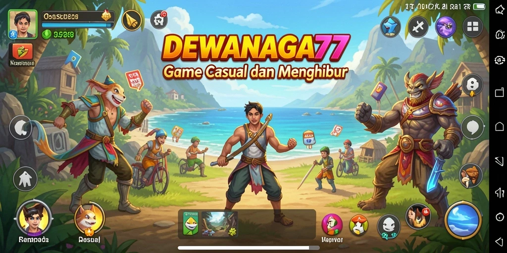 Tampilan menarik dari gameplay <strong>DEWANAGA77</strong> yang mengasyikkan dan penuh warna.