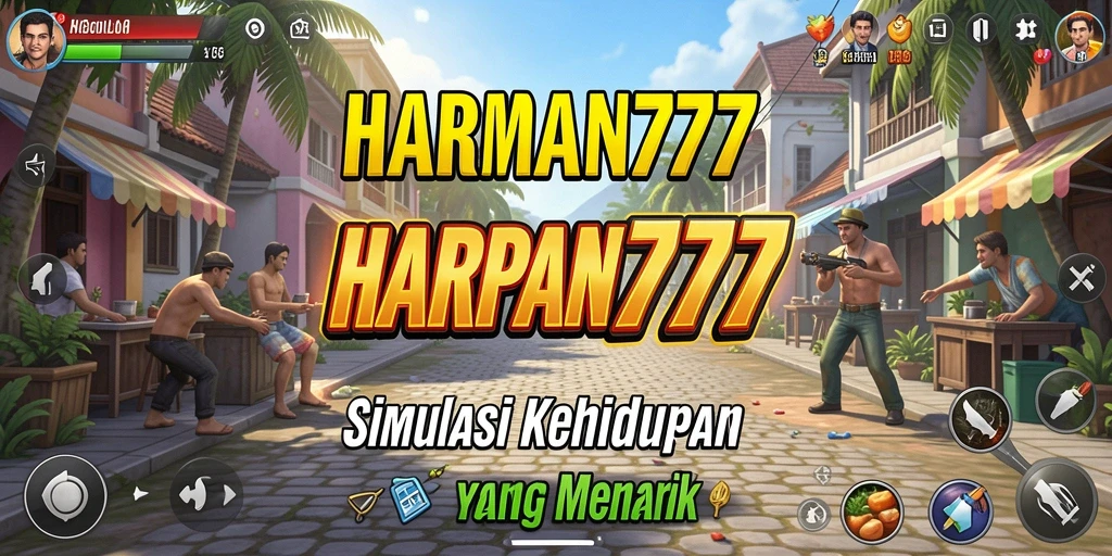 Gameplay menarik dari HARAPAN777 yang menampilkan simulasi kehidupan sehari-hari.