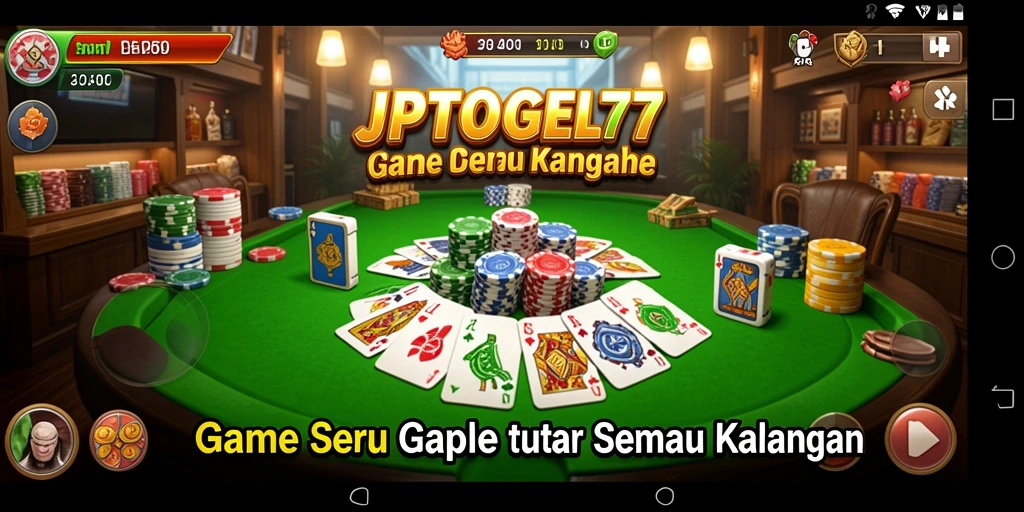 Tampilan gameplay yang menarik dari JPTOGEL77.
