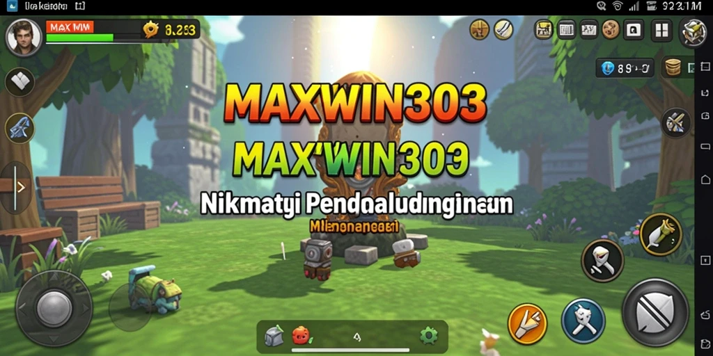 Gameplay menarik dari MAXWIN303 dengan karakter yang aktif.