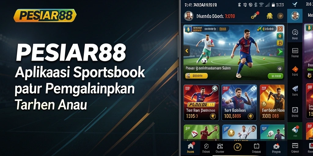 Tangkapan layar gameplay PESIAR88 dengan tampilan taruhan yang menarik.