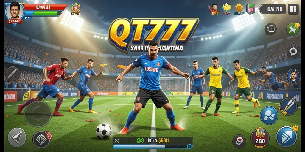 Tampilan screenshot QT777 yang menunjukkan gameplay olahraga yang menarik.