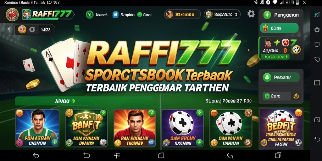 Tampilan screenshot dari gameplay menarik di RAFFI777.