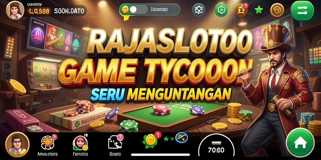 Tampilan gameplay RAJASLOTO yang menarik dan interaktif.