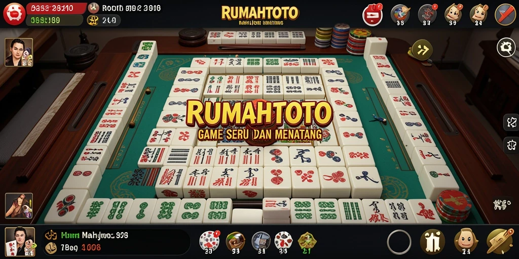 Tampilan gameplay RUMAHTOTO yang memukau dan menantang.