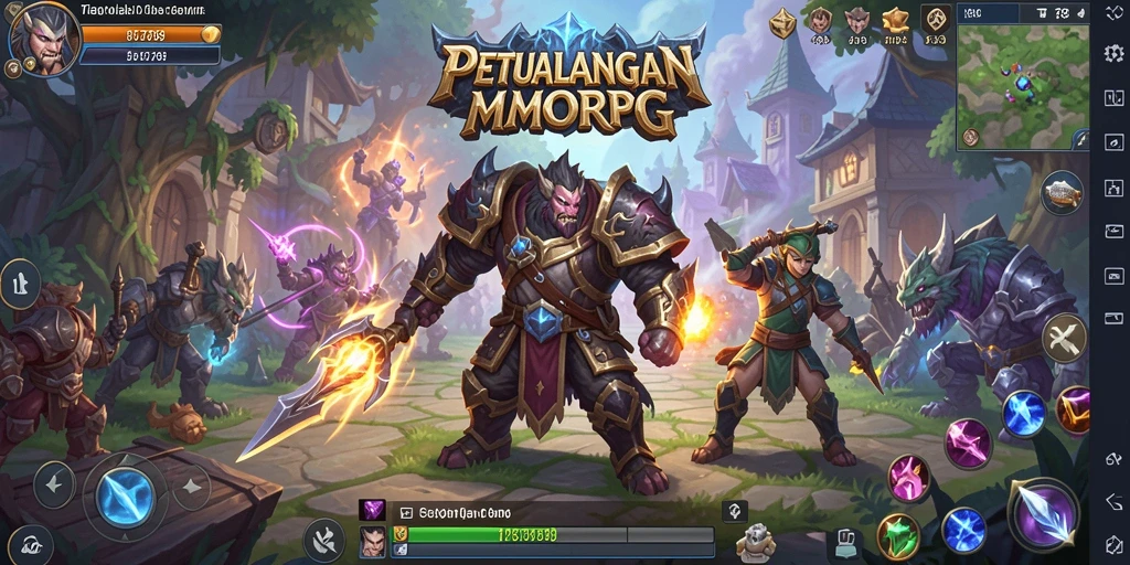 Tampilan menakjubkan dari gameplay MMORPG TT789.